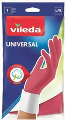 Vileda Standard перчатки с внутренним хлопковым напылением