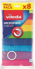 Vileda Microfibre Colors салфетка из микрофибры