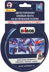 Unibob лента клейкая двухсторонняя для авторемонтных работ