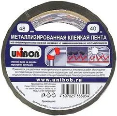 Металлизированная клейкая лента Unibob