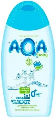Aqa Baby крем-гель для купания малыша 0+
