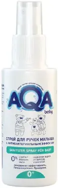 Aqa Baby спрей для рук с антибактериальным эффектом 0+