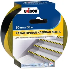 Unibob лента клейкая разметочная