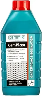 Cemmix Cemplast Суперпластификатор добавка для строительных растворов