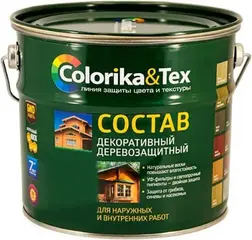 Colorika & Tex состав декоративный деревозащитный