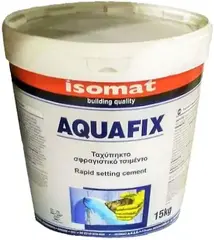 Isomat Aquafix цемент для моментальной остановки протечек воды