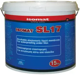 Isomat SL17 бесшовная мембрана-эластомер для гидроизоляции под плитку