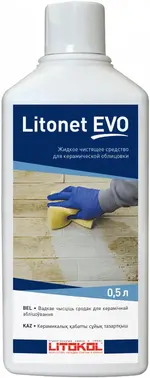 Литокол Litonet Evo жидкое чистящее средство для керамической облицовки