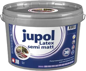 Jub Jupol Latex Semi Matt краска полуматовая латексная для внутренних работ