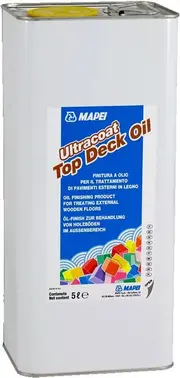 Mapei Ultracoat Top Deck Oil масло для финишной отделки деревянных поверхностей