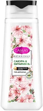 Camay France Botanicals Сакура & Витамин B3 гель для душа