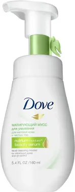 Dove Nutrium Moisture Beauty Serum матирующий мусс для умывания