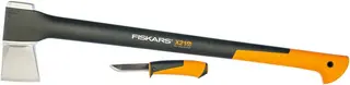 Набор (топор-колун + универсальный нож с точилкой) Fiskars L X21 X-Series