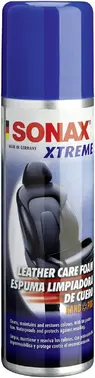 Sonax Xtreme Nano Pro Leather Care Foam пенный очиститель кожи