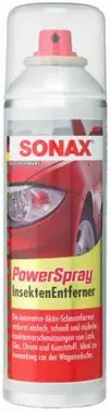 Sonax Power Spray универсальная пена для удаления насекомых