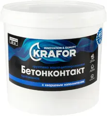 Крафор Бетон-контакт грунтовка водно-дисперсионная с кварцевым наполнителем