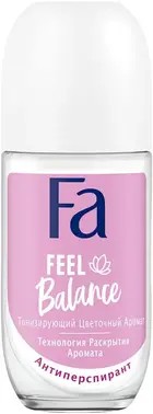 Fa Feel Balance Тонизирующий Цветочный Аромат дезодорант-антиперспирант роликовый