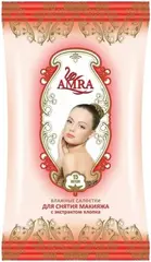 Amra Make-Up с Экстрактом Хлопка салфетки влажные для снятия макияжа