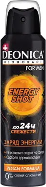 Деоника for Men Energy Shot дезодорант спрей для мужчин