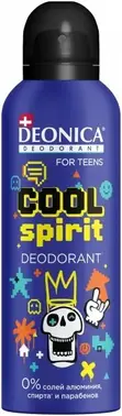 Деоника for Teens Cool Spirit дезодорант детский аэрозольный