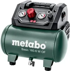 Metabo Basic 160-6 W OF компрессор поршневой безмасляный