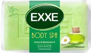 Exxe Body Spa Алоэ и Витамин Е банное освежающее мыло