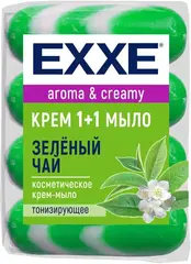 Exxe Зеленый Чай крем-мыло косметическое тонизирующее