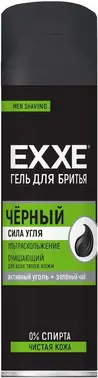 Exxe Черный Сила Угля гель для бритья для всех типов кожи