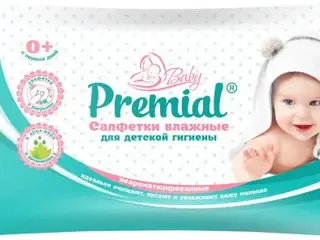 Premial Baby салфетки влажные для детской гигиены