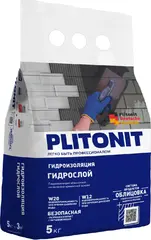 Плитонит Гидрослой Гидростена гидроизоляция обмазочная на полимер-цементной основе