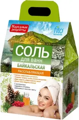 Fito Косметик Народные Рецепты Байкальская Расслабляющая соль для ванн