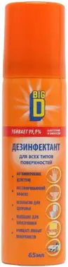 Big D дезинфицирующее средство для всех типов поверхностей