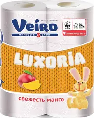 Veiro Luxoria Aroma Свежесть Манго бумага туалетная