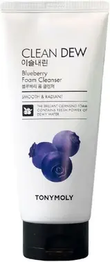 Tony Moly Clean Dew Blueberry Foam Cleanser пенка для умывания с экстрактом черники