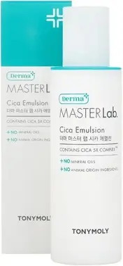 Tony Moly Derma Master Lab Cica Emulsion эмульсия смягчающая для кожи лица