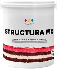 Vincent Structura Fix акрилатная пигментированная грунтовка