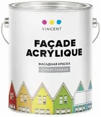 Vincent Facade Acrylique фасадная краска суперстойкая