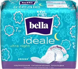 Bella Ideale Ultra Night Staysofti прокладки ультратонкие гигиенические