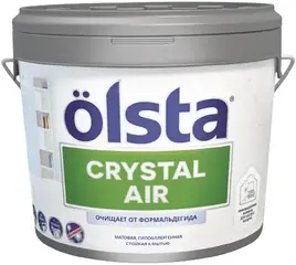 Olsta Crystal Air краска интерьерная инновационная
