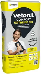 Вебер Ветонит Comfort Extreme Fix клей-гель для мрамора, камня и керамогранита
