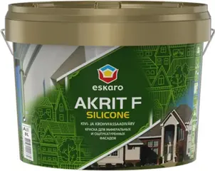 Eskaro Akrit F Silicone краска для минеральных и оштукатуренных фасадов
