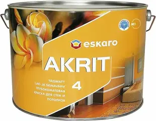 Eskaro Akrit 4 краска для стен и потолков