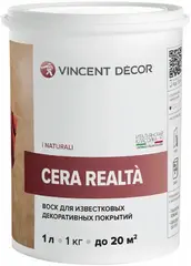 Vincent Decor Cera Realta воск для известковых декоративных покрытий