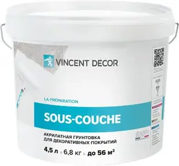 Vincent Decor Sous-Couche акрилатная грунтовка для декоративных покрытий