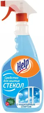 Help с Нашатырным Спиртом средство для мытья стекол