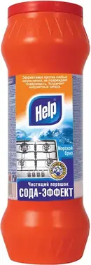 Help Пемоксоль Сода-Эффект Морской Бриз порошок чистящий