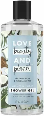 Love Beauty and Planet Coconut Water & Mimosa Flower гель для душа