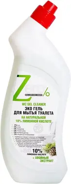 Zero Лимонная Кислота+Хвойный Экстракт эко гель для мытья туалета на лимонной кислоте