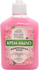 Русские Травы Жемчужная Роза крем-мыло увлажняющее