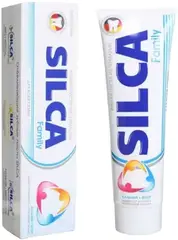 Silcamed Family Кальций+Фтор паста зубная для всей семьи
